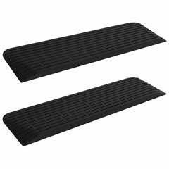 vidaXL Threshold Ramps 2 pcs 110x32x3.8 cm Rubber 2