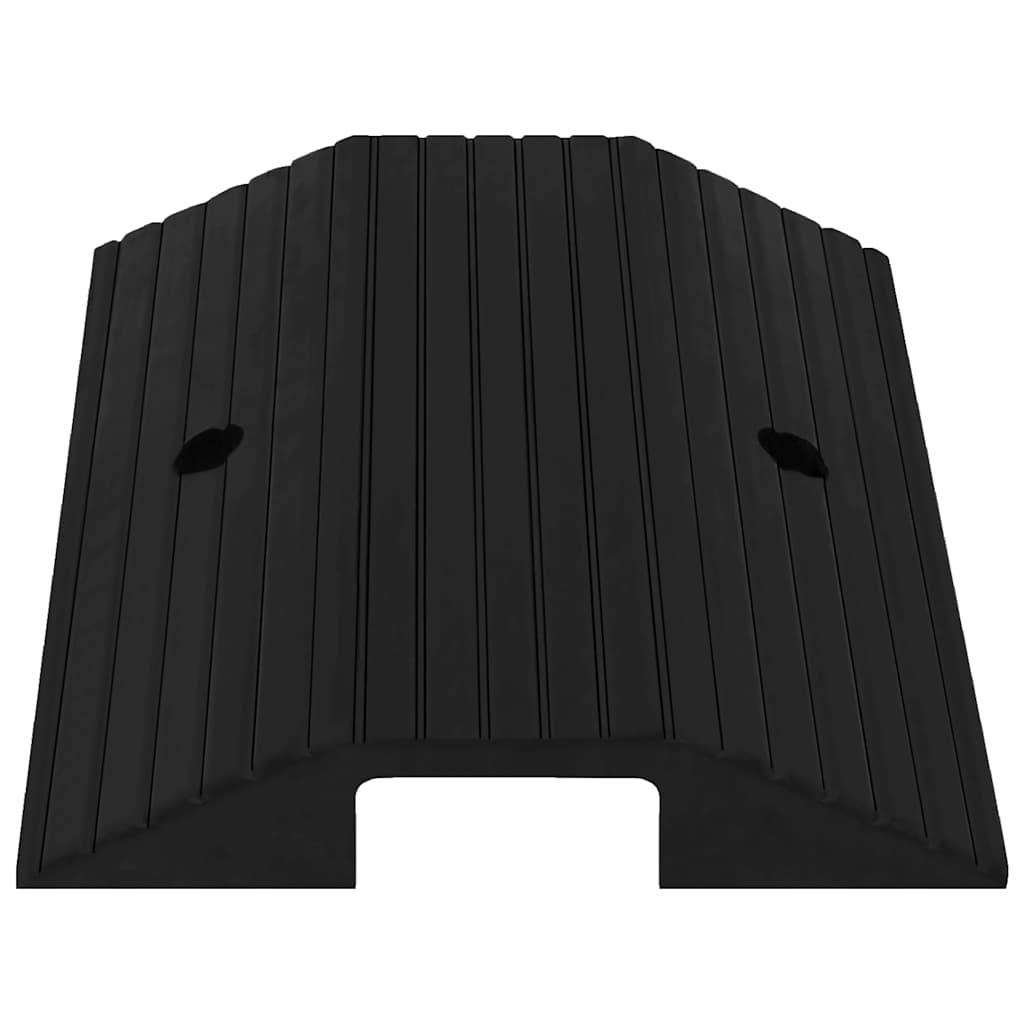 vidaXL Bridge Threshold Ramps 3 pcs 49x40x8 cm Rubber 3