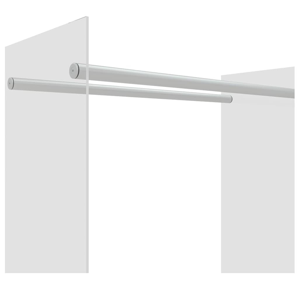 vidaXL Firewood Rack Transparent 80x35x100 cm Tempered Glass 5
