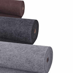 vidaXL Carpet Brown 1.2 x 15 m Polyester 2