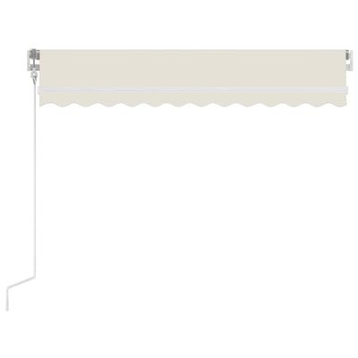 Manual Retractable Awning 350x250 cm Cream