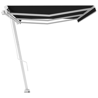 Freestanding Manual Retractable Awning 600x300 cm Anthracite