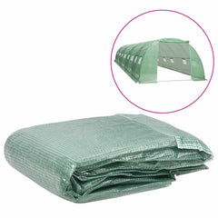Greenhouse Replacement Cover (9 m²) Green 400 cm 800 cm