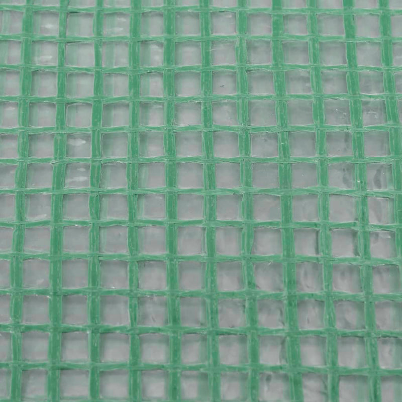 Greenhouse Replacement Cover (6.5025 m²) 255x255x194 cm Green