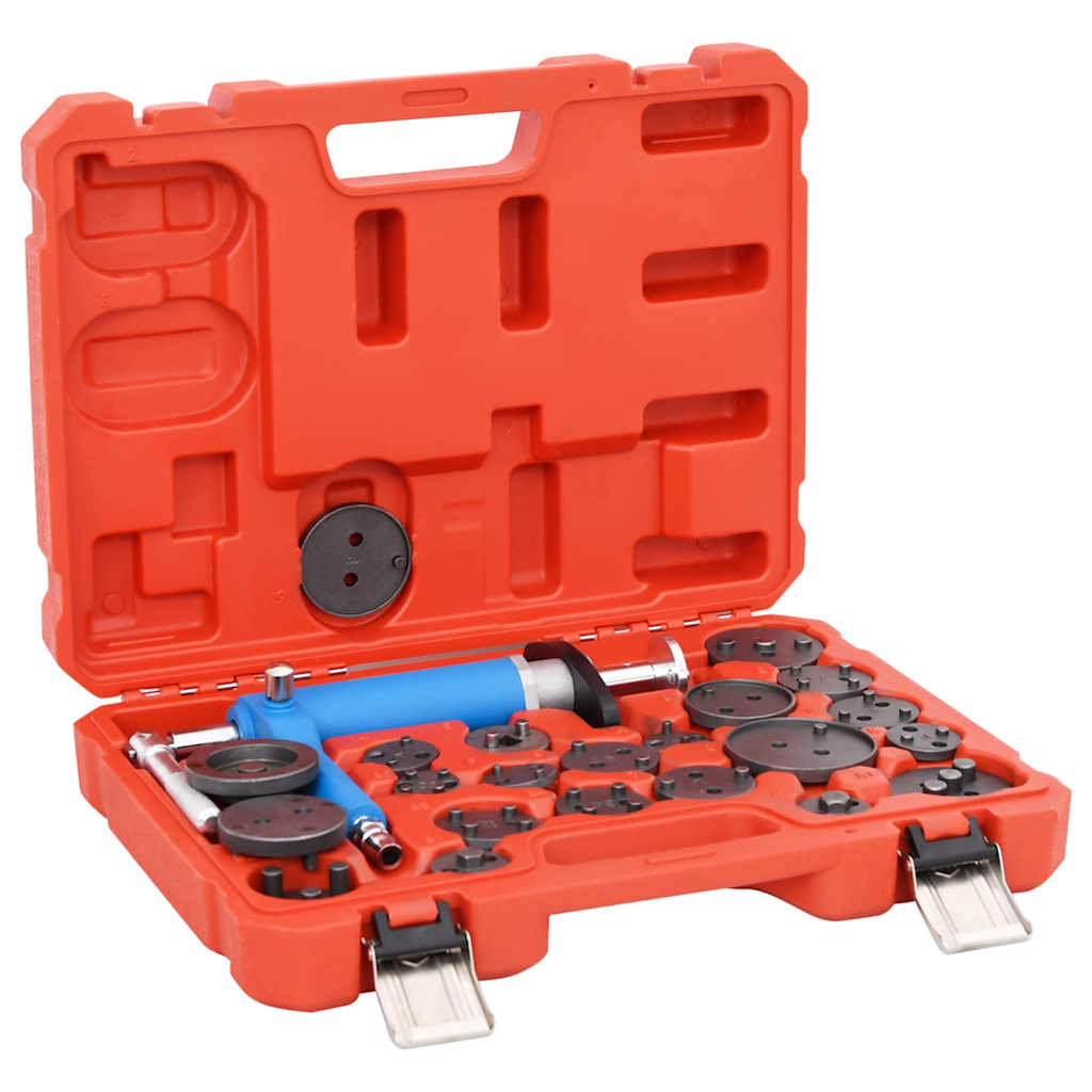 210659 vidaXL 23 Piece Universal Air Brake Piston Calliper Wind-Back Tool Kit 1