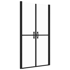 Shower Door ESG (68-71)x190 Black Clear 71 x 190 cm