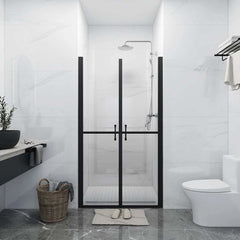 Shower Door ESG (68-71)x190 Black Clear 81 x 190 cm