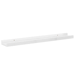 vidaXL Wall Shelves 4 pcs High Gloss White 60x9x3 cm 6