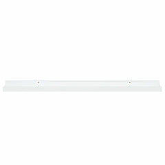 vidaXL Wall Shelf | Set of 4 | High gloss white | MDF | 80cm x 9cm x 3cm 5