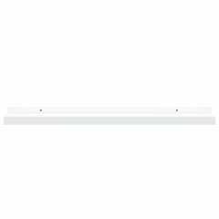 vidaXL Wall Shelf | Set of 4 | White | MDF | 60x9x3 cm | Wall mounting 5