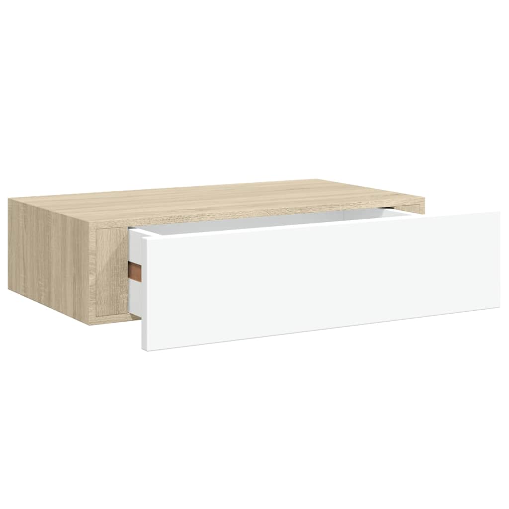 vidaXL Drawer Shelf | Set of 2 | Oak | MDF | Compact | Drawer Shelf 5
