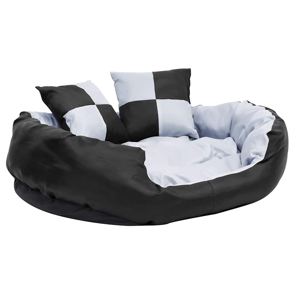 vidaXL Dog Cushion | Grey and Black | 420D oxford fabric with PU coating 2
