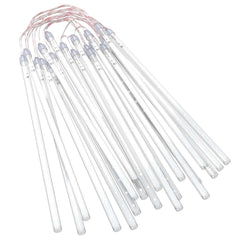 vidaXL Meteor Lights 20 pcs 30 cm Cold White 480 LEDs Indoor Outdoor 3