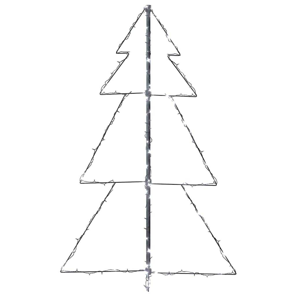 vidaXL Christmas Cone Tree 160 LEDs Indoor and Outdoor 78x120 cm 6