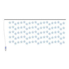 vidaXL Curtain Fairy Light | Blue | Waterproof materials | Star-shaped | Modern 2