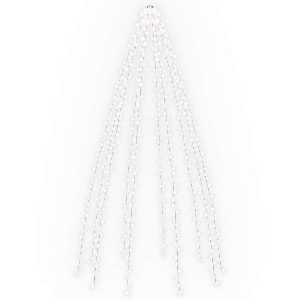 328896 vidaXL Tree Lights with 500 LEDs Cold White 500 cm Indoor Outdoor 2