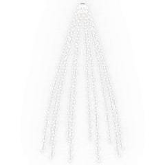 328896 vidaXL Tree Lights with 500 LEDs Cold White 500 cm Indoor Outdoor 2