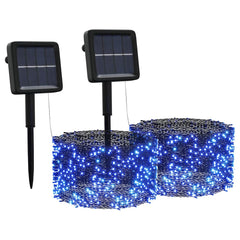 vidaXL Solar Fairy Light | Set of 2 | Blue | Medium | Solar | Solar Fairy Light 2