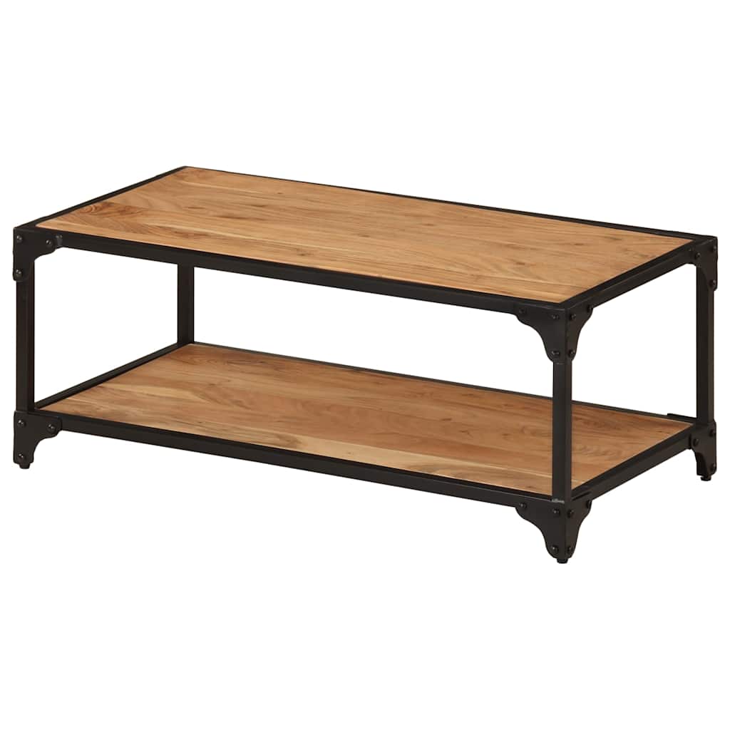 Coffee Table Height 35 cm 90 cm 45 cm Solid acacia wood