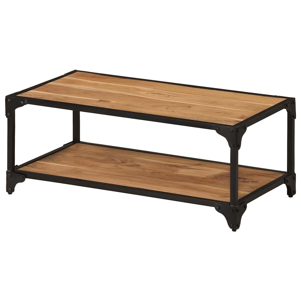 Coffee Table Height 35 cm 90 cm 45 cm Solid acacia wood