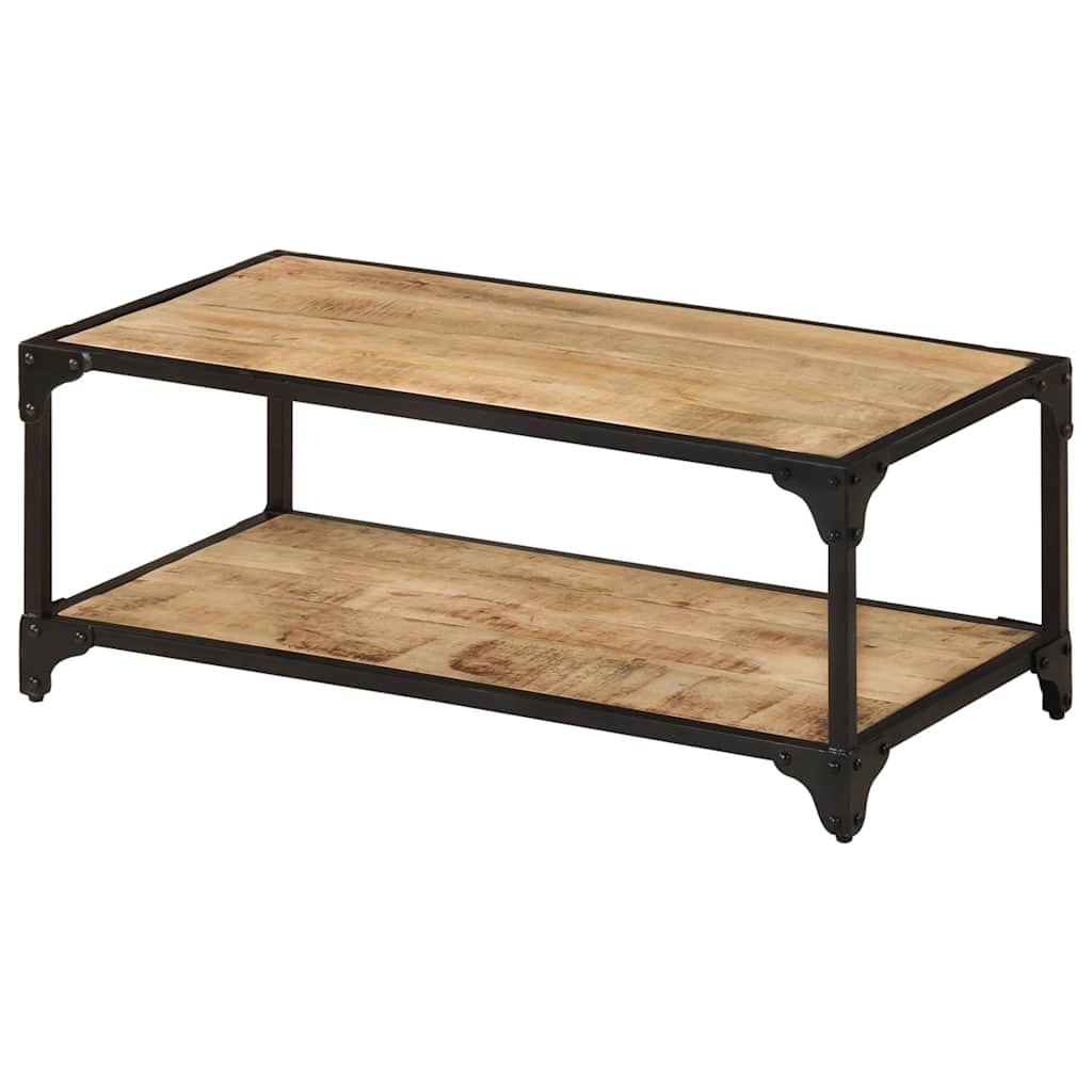 Coffee Table Height 35 cm 90 cm 45 cm Solid mango wood