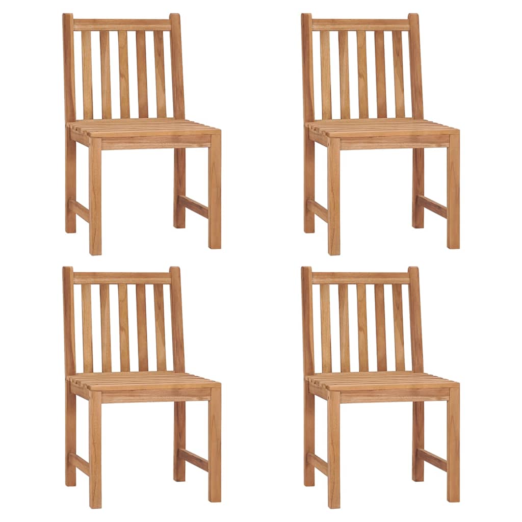 Garden Chairs Solid Teak Wood 4