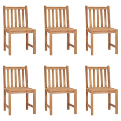 Garden Chairs Solid Teak Wood 6