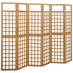vidaXL 3-Panel Room Divider/Trellis Solid Fir Wood
