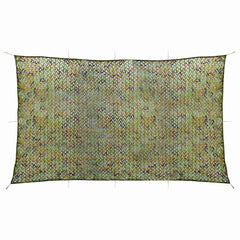 vidaXL Camouflage Net with Storage Bag 3x6 m Green 1