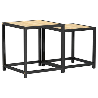 Tea Tables 2 pcs MDF Sonoma Oak