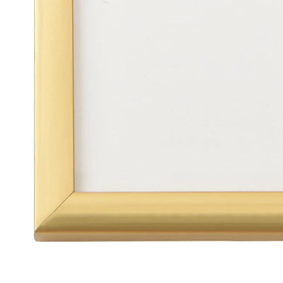 Photo Frames Collage 5 pcs for Wall or Table Gold 42x59.4cm MDF