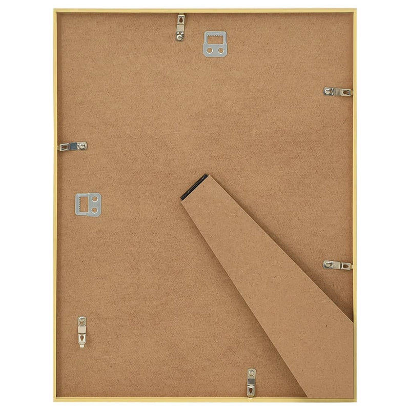 Photo Frames Collage 5 pcs for Wall or Table Gold 50x60 cm MDF