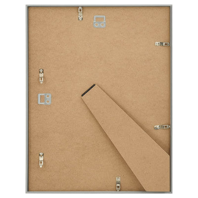 Photo Frames Collage 3 pcs for Wall or Table Silver 50x60cm MDF