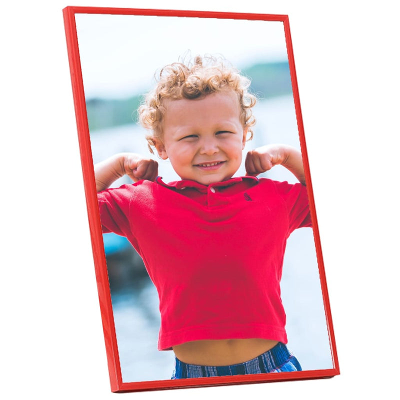 Photo Frames Collage 5 pcs for Wall Red 59.4x84 cm MDF