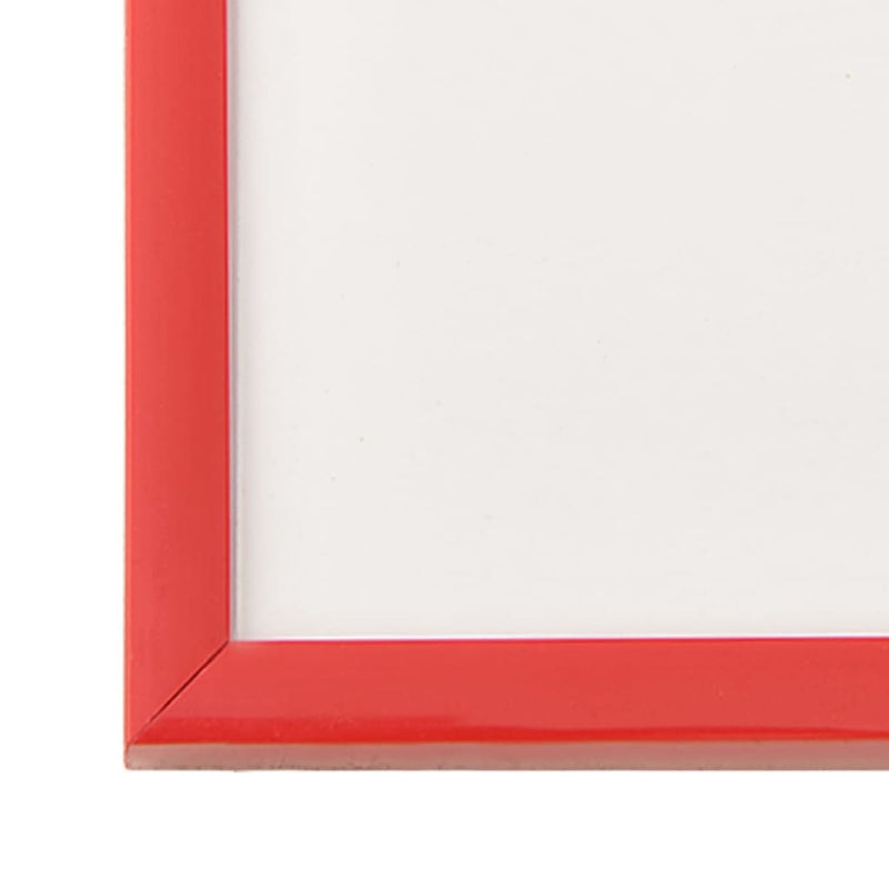 Photo Frames Collage 5 pcs for Wall Red 59.4x84 cm MDF