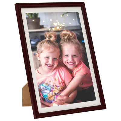 Photo Frames Collage 5 pcs for Wall or Table Dark Red 42x59.4 cm