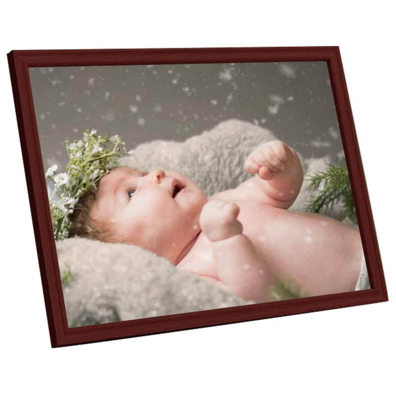 Photo Frames Collage 3 pcs for Wall or Table Dark Red 50x70 cm