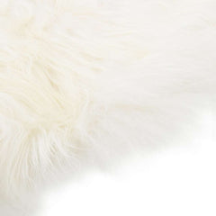 vidaXL Sheepskin Chair Cover | Cream | 100% Sheepskin | Medium 3