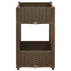 316519 vidaXL Raised Bed 40x40x71 cm Polypropylene 3