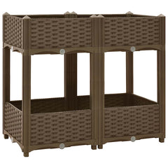 316520 vidaXL Raised Bed 80x40x71 cm Polypropylene 2