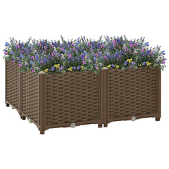 316525 vidaXL Raised Bed 80x80x38 cm Polypropylene 1