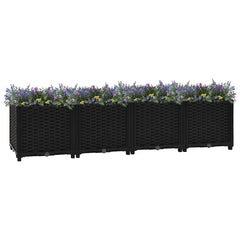 316533 vidaXL Raised Bed 160x40x38 cm Polypropylene 1