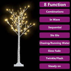 vidaXL Christmas Tree | White | Plastic | Small | Christmas Tree | Other 3