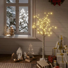 vidaXL Christmas Tree | White | Plastic | Small | Christmas Tree | Other 1
