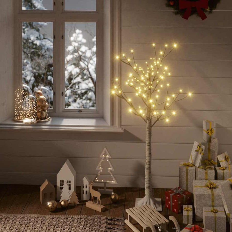 vidaXL Christmas Tree | White | Plastic | Small | Christmas Tree | Other 1