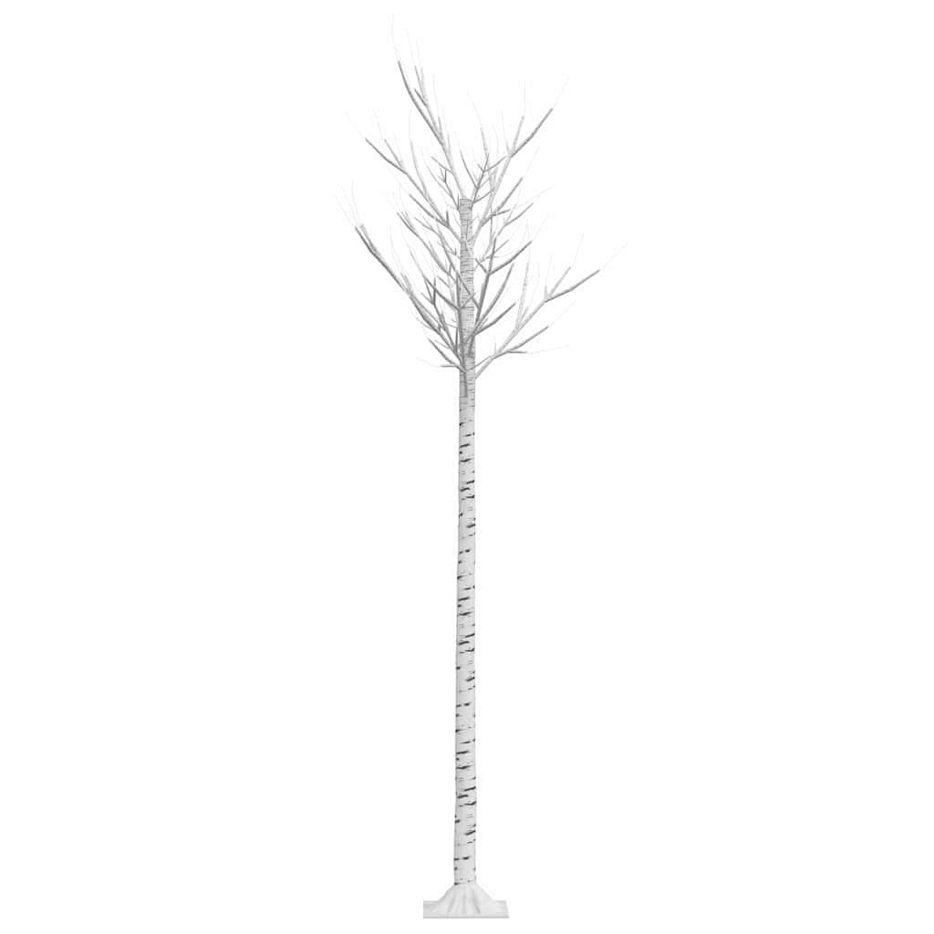 vidaXL Christmas Tree | White | Plastic | 2.2 metres tall | Christmas Tree 4