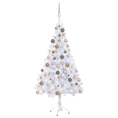vidaXL Artificial Pre-lit Christmas Tree with Ball Set 150cm 380 Branches 1