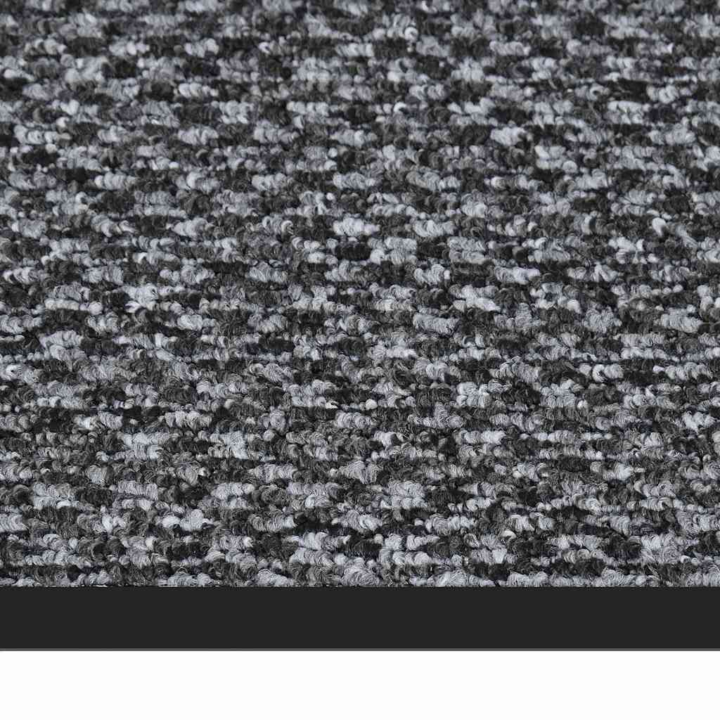 vidaXL Doormat | Grey | Polypropylene | 90x150 cm | Doormat | Rectangular 4