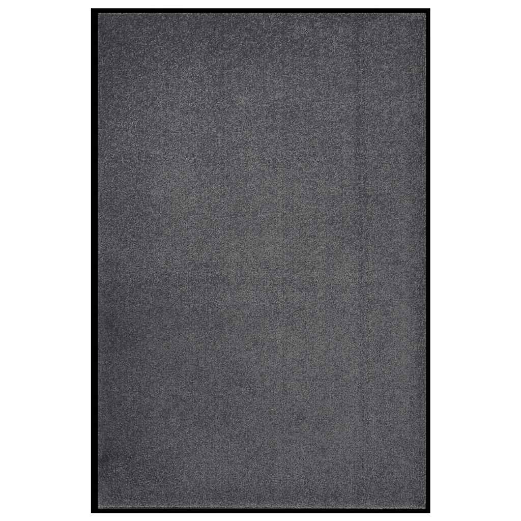 vidaXL Doormat | Anthracite | 100% Polypropylene | 80 x 120 cm | Non-slip 1