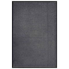 vidaXL Doormat | Anthracite | 100% Polypropylene | 80 x 120 cm | Non-slip 1